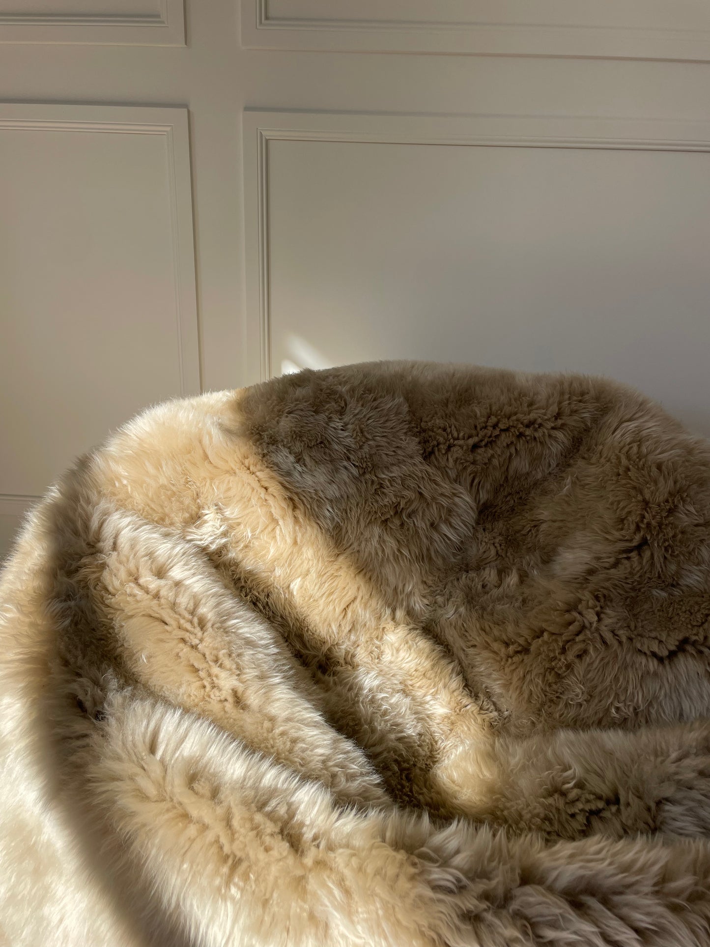 Long Wool Sheepskin Bean Bag