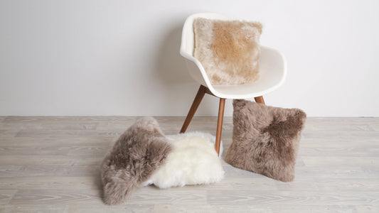 Sheepskin Cushion
